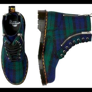 Dr. Martens | Shoes | Host Pick Doc Martens Brand New Tartan With Zips |  Poshmark
